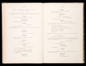 Libretto della Tosca di Giacomo Puccini, Edizione Ricordi, Italia da Italian School