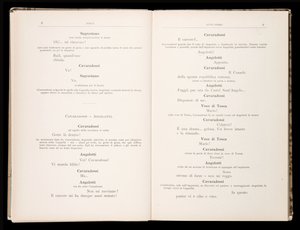 Libretto della Tosca di Giacomo Puccini, Edizione Ricordi, Italia da Italian School