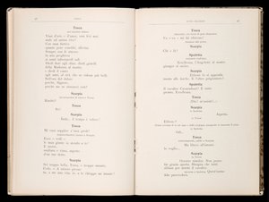 Libretto della Tosca di Giacomo Puccini, Edizione Ricordi, Italia da Italian School