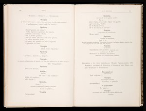 Libretto della Tosca di Giacomo Puccini, Edizione Ricordi, Italia da Italian School