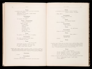 Libretto della Tosca di Giacomo Puccini, Edizione Ricordi, Italia da Italian School