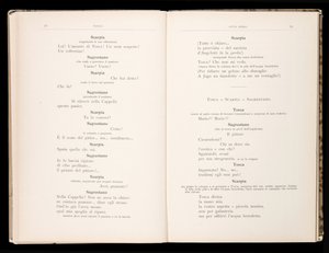 Libretto della Tosca di Giacomo Puccini, Edizione Ricordi, Italia da Italian School