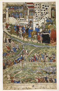 La distruzione dei Templari e la morte di Filippo IV di Francia, illustrazione da 