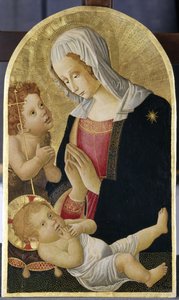 Madonna con Bambino e Giovanni Battista, c.1460 da Italian School