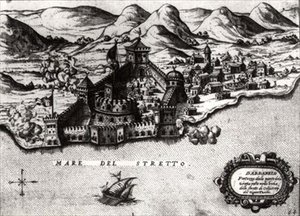 Mappa dei Dardanelli, una conquista veneziana e roccaforte contro i turchi da Italian School