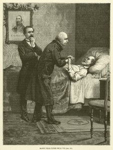 Mazzini Nelle Ultime Ore di Vita (incisione)