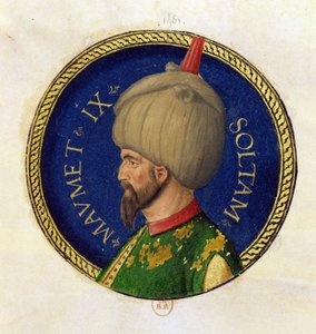Mehmed II (1432-81) detto Fatih, il Conquistatore da Italian School
