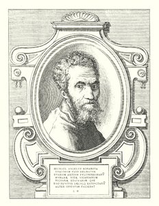 Michelangelo Buonarroti, fiore dei Toscani, maestro delle due arti più belle della vita umana, pittura e scultura, inventore di un