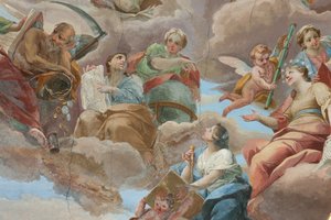 Milano, Chiesa di San Francesco da Paola, Sala degli Affreschi Palazzo da Italian School