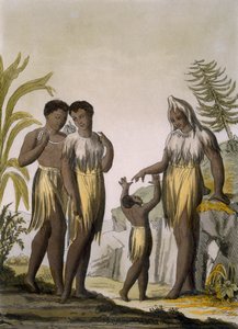 Indigeni di Cazegut, Africa occidentale, c.1820-30 da Italian School