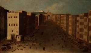 Scena di strada napoletana