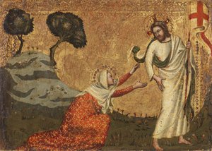 Noli me tangere, 1350-75 da Italian School