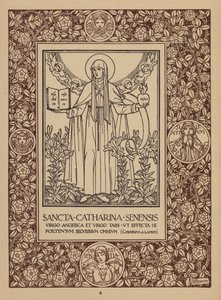 Pagina della brochure del San Domenico Palace Hotel, Taormina (litografia) da Italian School