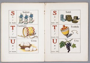 Pagine di Per il mondo piccino ABC illustrato da Italian School