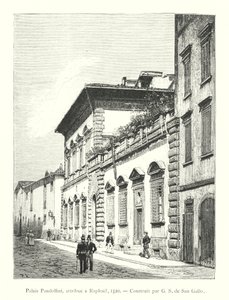 Palazzo Pandolfini, attribuito a Raffaello da Italian School