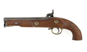 Pistola a percussione modello 1842 .753 pollici da Italian School