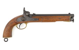 Pistola rigata a percussione modello 1856 da Italian School