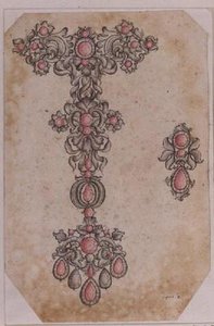 Pendente e orecchini di Santini (XVII secolo)