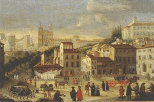 Piazza di Spagna e Trinità dei Monti da Italian School