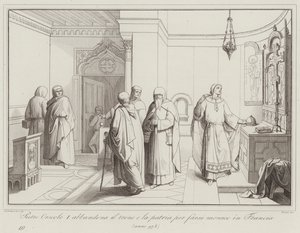Pietro Orseolo I abbandona il trono e la patria per farsi monaco in Francia, 978