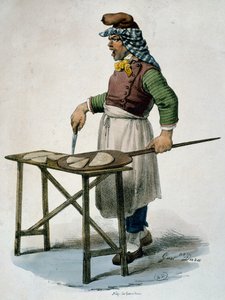 Pizzaiolo, ca 1820 da Italian School