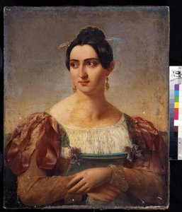 Ritratto di donna da Italian School