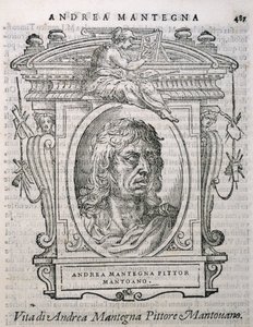Ritratto di Andrea Mantegna (c.1430-1506) da Le vite de