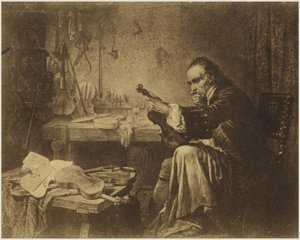 Ritratto di Antonio Stradivari da Italian School