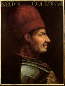 Ritratto di Bartolomeo Colleoni (ca. 1400-1475), condottiero italiano da Italian School