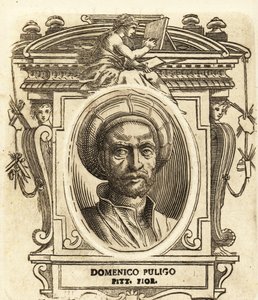 Ritratto di Domenico Puligo, pittore italiano del Rinascimento, attivo a Firenze da Italian School
