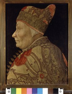 Ritratto di Francesco Foscari (1373-1457), Doge di Venezia. Pittura su legno. sd. Museo Correr di Venezia