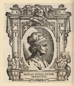 Ritratto di Francesco Pesellino, pittore italiano di Firenze da Italian School