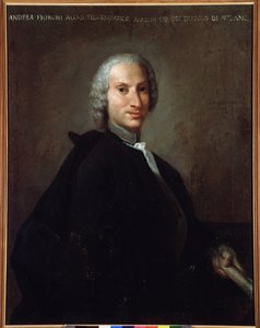 Ritratto di Gianandrea Fioroni, compositore italiano da Italian School
