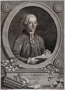 Ritratto del fisico, matematico e teorico musicale Giordano (Jordan) Riccati (1709-1790)