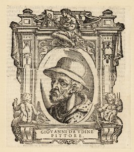 Ritratto di Giovanni Nanni, pittore e architetto italiano nato a Udine da Italian School
