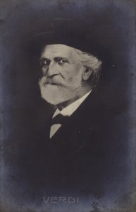 Ritratto di Giuseppe Verdi da Italian School