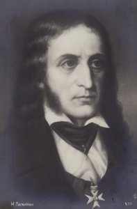 Ritratto di Niccolò Paganini da Italian School