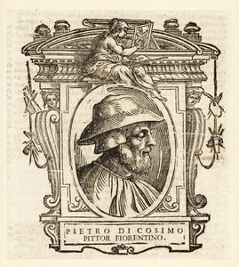 Ritratto di Piero di Cosimo, noto anche come Piero di Lorenzo, pittore italiano del Rinascimento di Firenze da Italian School