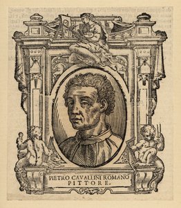 Ritratto di Pietro Cavallini da Italian School
