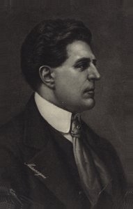 Ritratto di Pietro Mascagni da Italian School