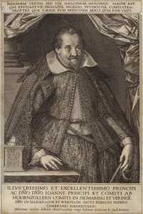Ritratto del principe Giovanni di Hohenzollern-Sigmaringen da Italian School
