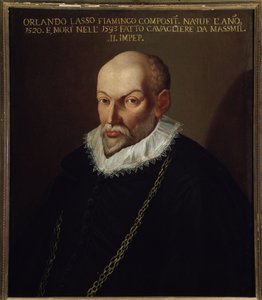 Ritratto di Roland de Lassus, compositore fiammingo