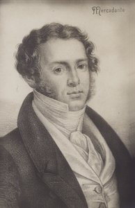 Ritratto di Saverio Mercadante da Italian School