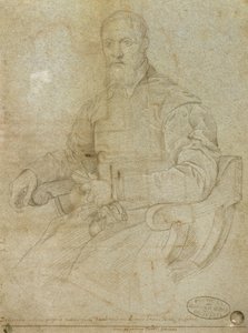 Ritratto di Tiziano (Tiziano Vecellio) (c.1485-1576) Scuola Romana