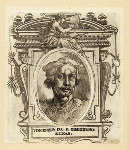 Ritratto di Vincenzo Tamagni, pittore italiano del Rinascimento da Italian School