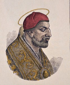 Ritratto di Papa Benedetto II (684-685) da Italian School