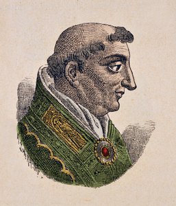 Ritratto di Papa Benedetto IV (900-903) da Italian School