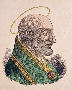 Ritratto di Papa Caio (293-296) da Italian School