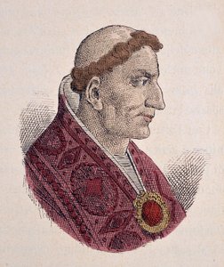 Ritratto di Papa Conone (686-687) da Italian School