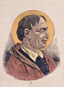 Ritratto di Papa Cornelio (251-253) da Italian School